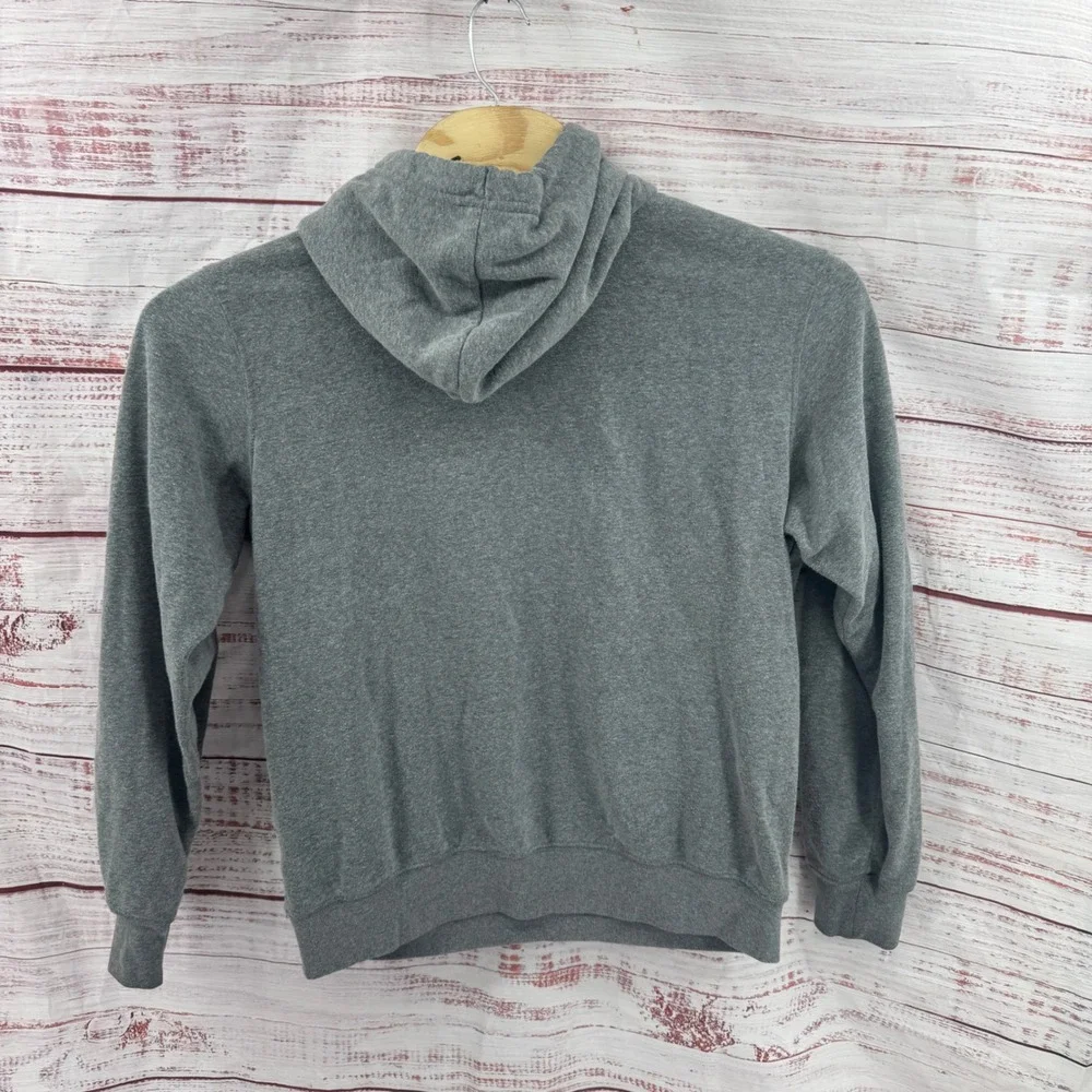 The North Face Pullover Hoodie‎ Mens Medium Half Dome Grey Sweater Casual